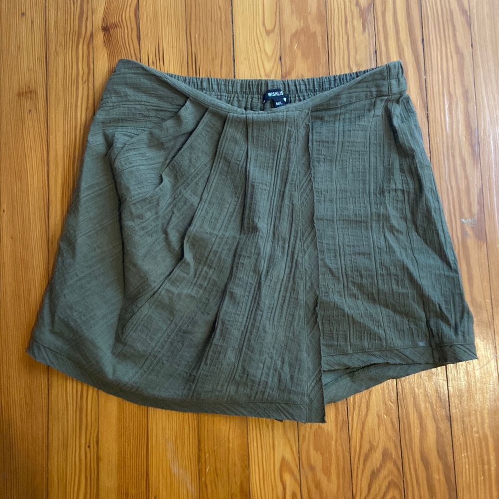 Army Green Skort